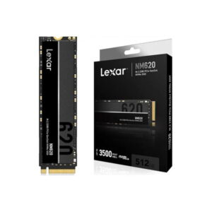 Lexar NM620 M.2 2280 NVMe SSD, 512GB, PCIe Gen 3x4, Up To 3300MB/s Read, NVMe 1.4, LNM620X512G