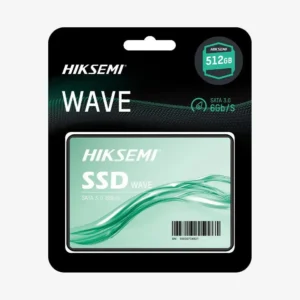 HikSemi WAVE(S) SSD, 512GB SATAIII 2.5 Inch, 460MB/s to 510MB/s Read